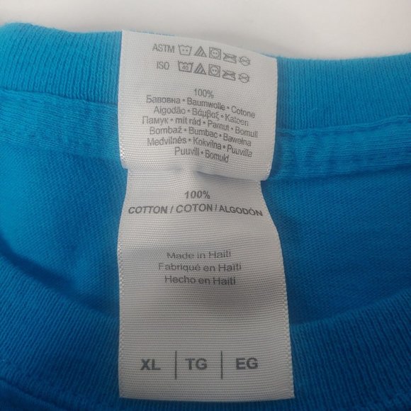 Nicki Minaj Pink Print Tour XL T Shirt Blue Rap Music Lolli Pop Candy Sexy Dance - Picture 6 of 7